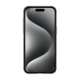 iPhone 15 Pro Max Cover Kulstofmønster MagSafe Grå