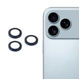 iPhone 17 Pro Max Kamerabeskytter i Hærdet Glas Blå