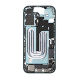 Mellemramme med smådele til iPhone 16 - Grøn OEM