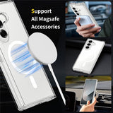 Nordic Covers Samsung Galaxy Z Fold 7 Cover Feather Series MagSafe Transparent