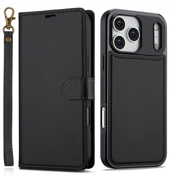 Nordic Covers iPhone 17 Pro Max Cover med aftageligt MagSafe-cover Raven Black