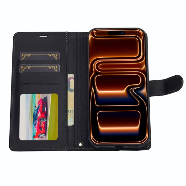 Nordic Covers iPhone 17 Pro Max Cover med aftageligt MagSafe-cover Raven Black