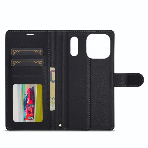 Nordic Covers iPhone 17 Pro Max Cover med aftageligt MagSafe-cover Raven Black