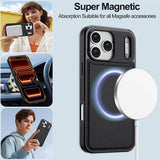 Nordic Covers iPhone 17 Pro Etui med aftageligt MagSafe-cover Raven Black
