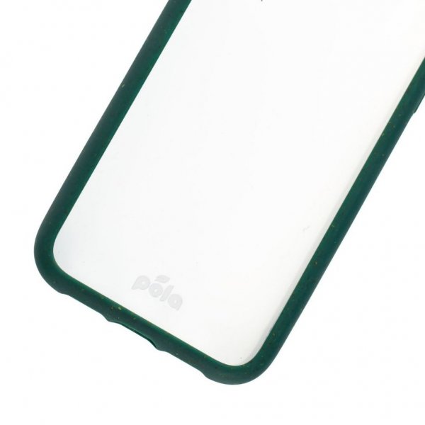 Pela iPhone 11 Cover Eco Friendly Clear Grøn