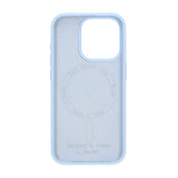 Rvelon iPhone 15 Pro Cover Silikone MagSafe Lyseblå