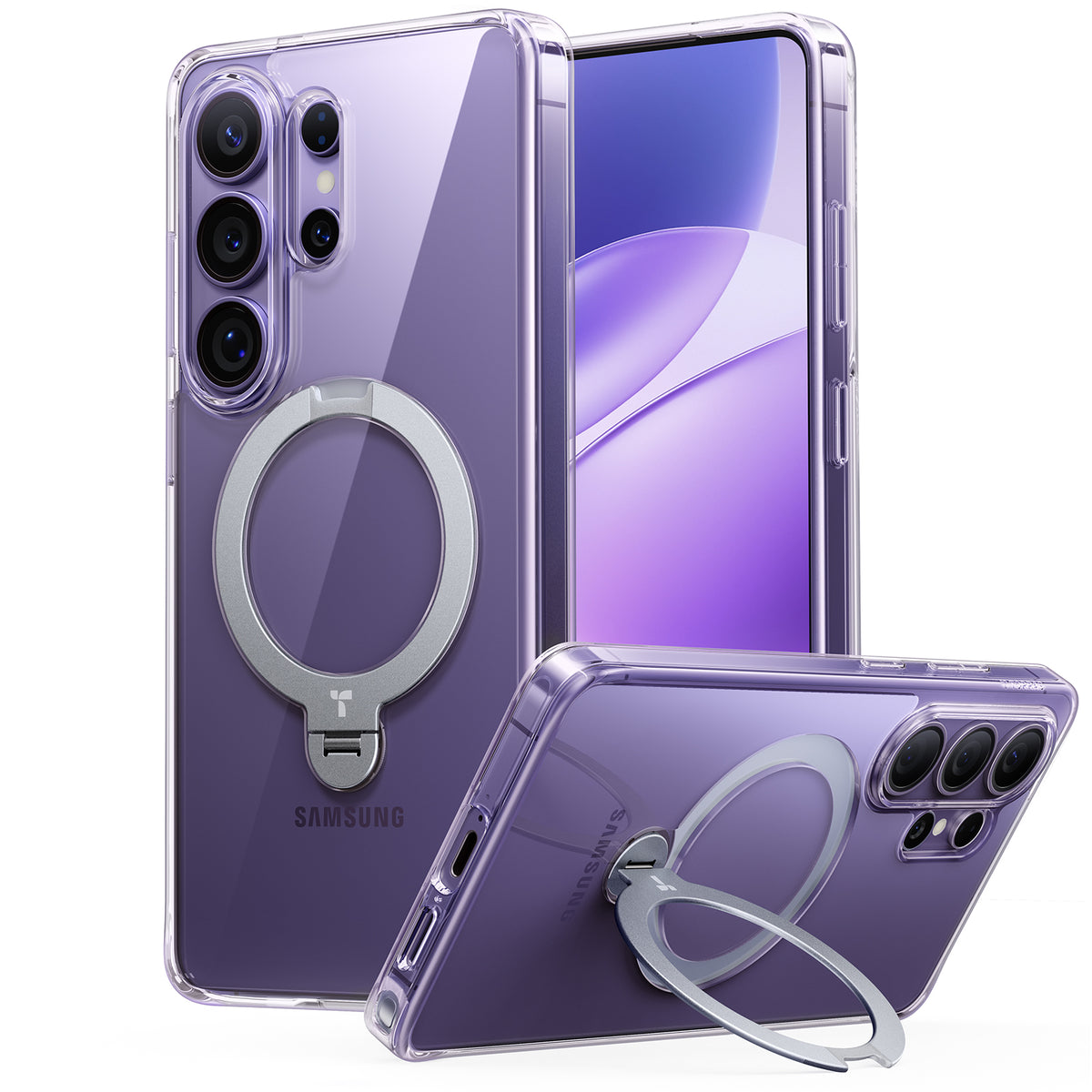 Torras Samsung Galaxy S26 Ultra Cover Ostand Q3 Spin Klar