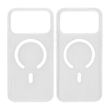 iPhone 17 Pro Max Cover Bølget MagSafe Hvid