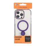 iPhone 14 Pro Cover Ringstander MagSafe Lilla