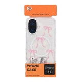 iPhone 17 Cover Mønster MagSafe Sløjfe