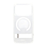 Rvelon iPhone 17 Pro Cover med Stativ MagSafe Transparent