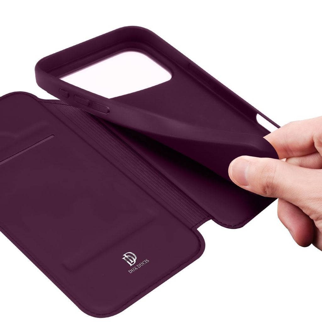 Dux Ducis iPhone 17 Pro Max/iPhone 18 Pro Max Etui Skin Pro Series Rød
