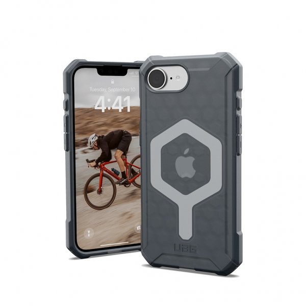 Urban Armor Gear (UAG) iPhone 16/17 Cover Essential Armor MagSafe Ash
