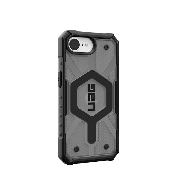 Urban Armor Gear (UAG) iPhone 16/17 Cover Pathfinder Clear MagSafe Ash