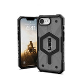 Urban Armor Gear (UAG) iPhone 16/17 Cover Pathfinder Clear MagSafe Ash