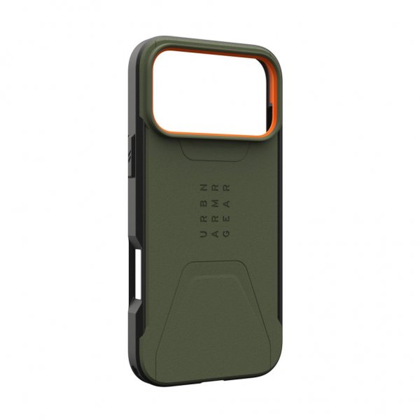 Urban Armor Gear (UAG) iPhone 17 Pro Max Cover Civilian MagSafe Olive/Orange