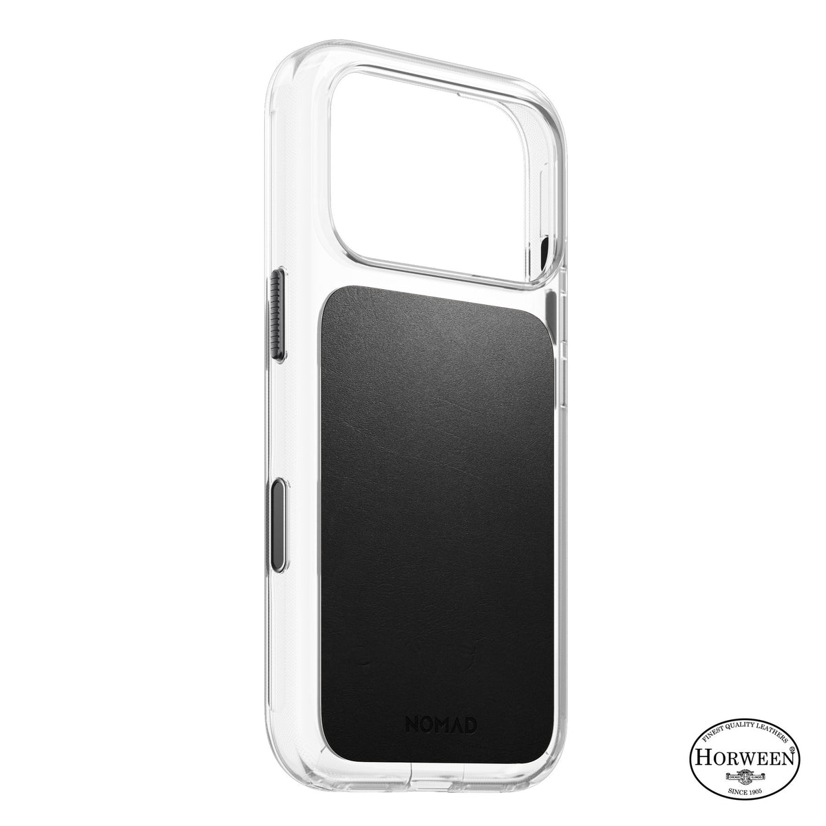 Nomad iPhone 17 Pro/iPhone 18 Pro Cover Clear Leather Case Sort
