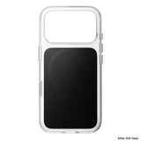 Nomad iPhone 17 Pro/iPhone 18 Pro Cover Clear Leather Case Sort