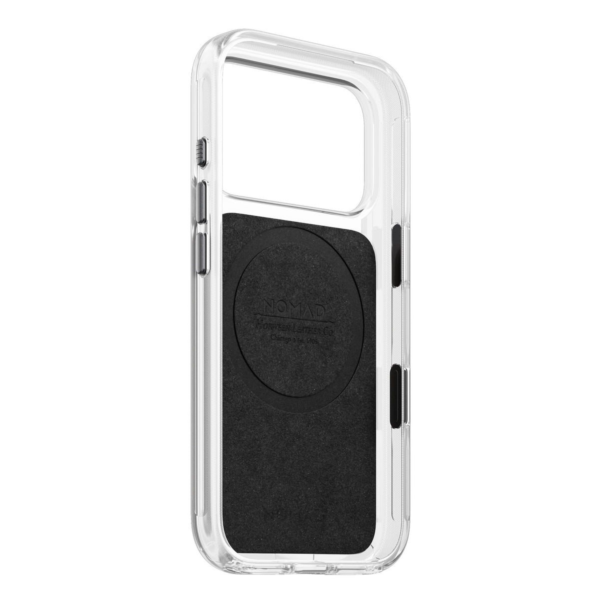 Nomad iPhone 17 Pro/iPhone 18 Pro Cover Clear Leather Case Sort