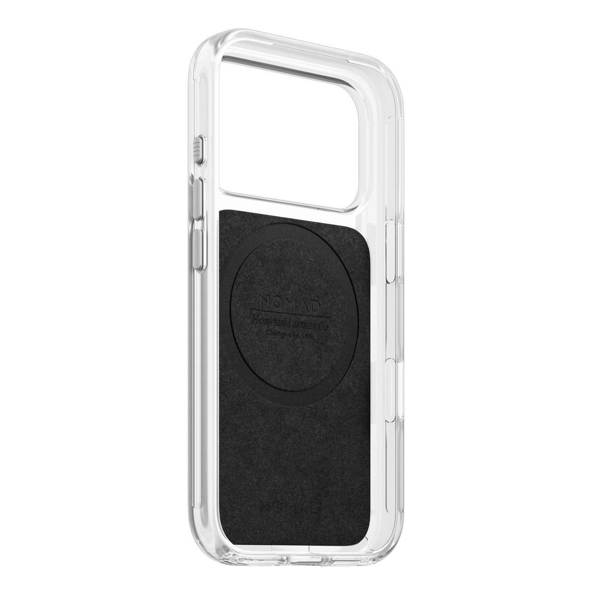 Nomad iPhone 17 Pro/iPhone 18 Pro Cover Clear Leather Case Saddle