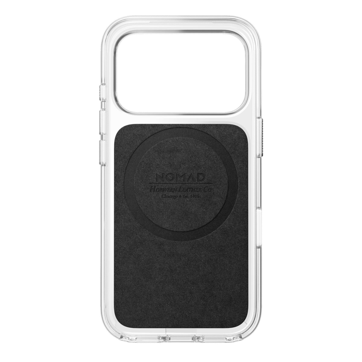 Nomad iPhone 17 Pro/iPhone 18 Pro Cover Clear Leather Case Saddle