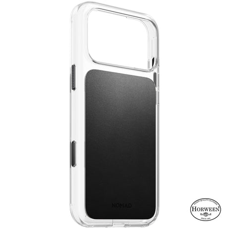 Nomad iPhone 17 Pro Max/iPhone 18 Pro Max Cover Clear Leather Case Sort