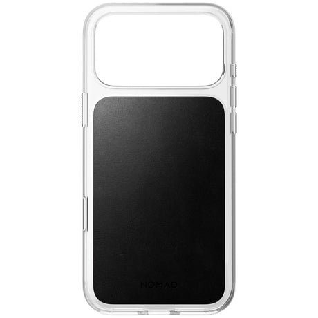 Nomad iPhone 17 Pro Max/iPhone 18 Pro Max Cover Clear Leather Case Sort