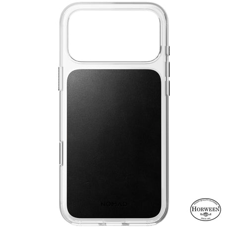 Nomad iPhone 17 Pro Max/iPhone 18 Pro Max Cover Clear Leather Case Sort