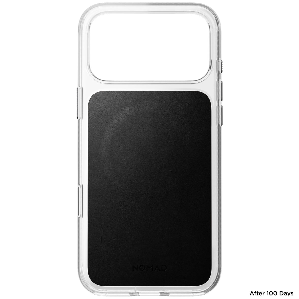 Nomad iPhone 17 Pro Max/iPhone 18 Pro Max Cover Clear Leather Case Sort