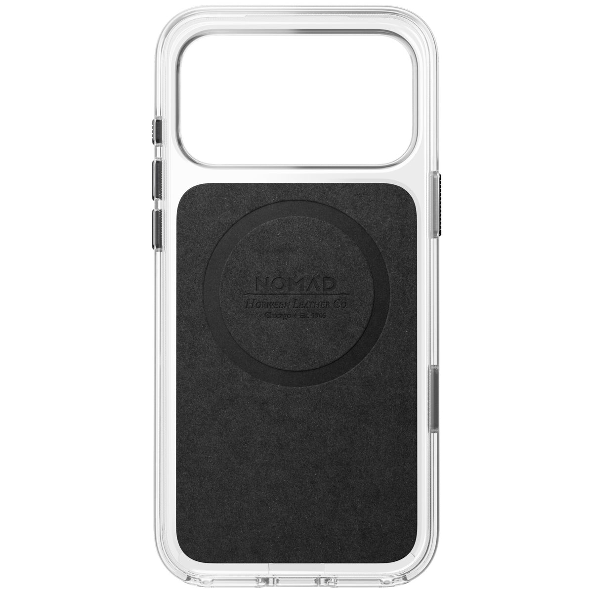 Nomad iPhone 17 Pro Max/iPhone 18 Pro Max Cover Clear Leather Case Sort