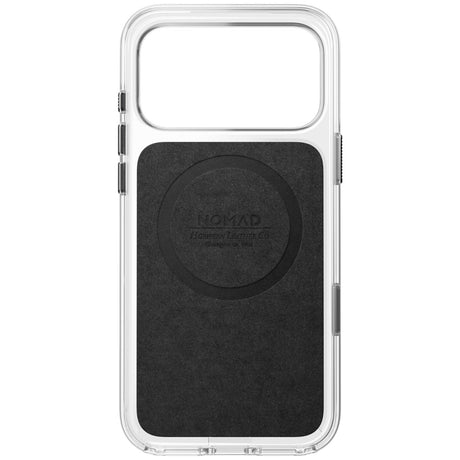 Nomad iPhone 17 Pro Max/iPhone 18 Pro Max Cover Clear Leather Case Rustic Brown