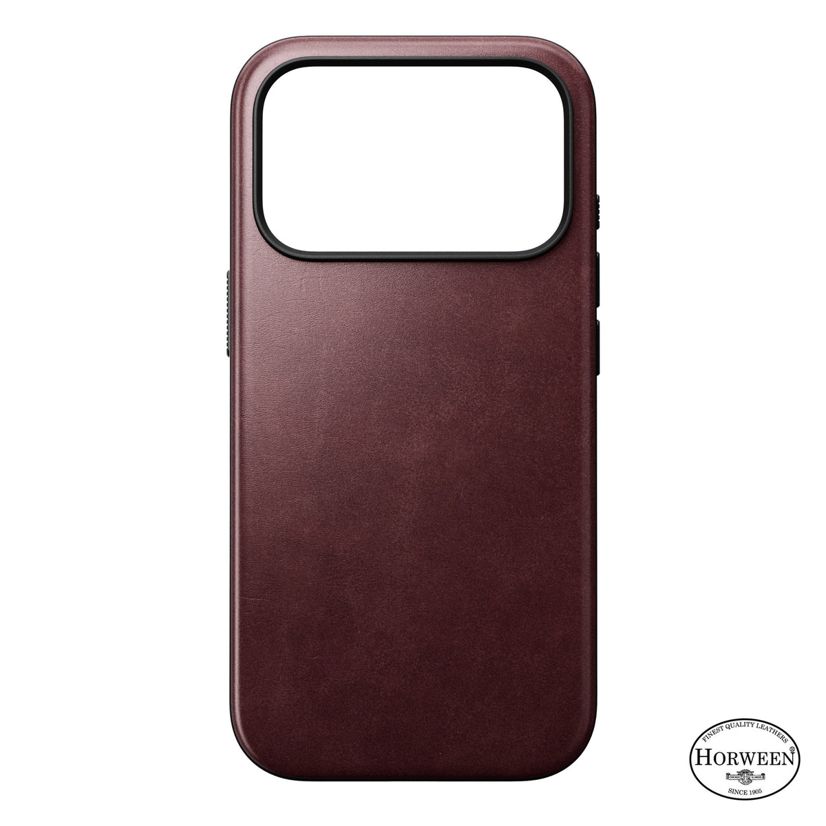 Nomad iPhone 17 Pro/iPhone 18 Pro Cover Modern Leather Case Horween Burgundy