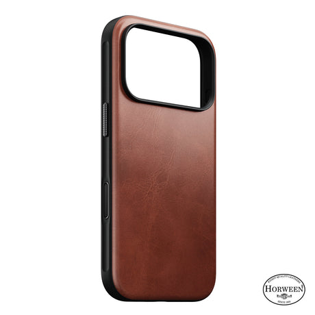 Nomad iPhone 17 Pro/iPhone 18 Pro Cover Modern Leather Case Horween Olde Dublin