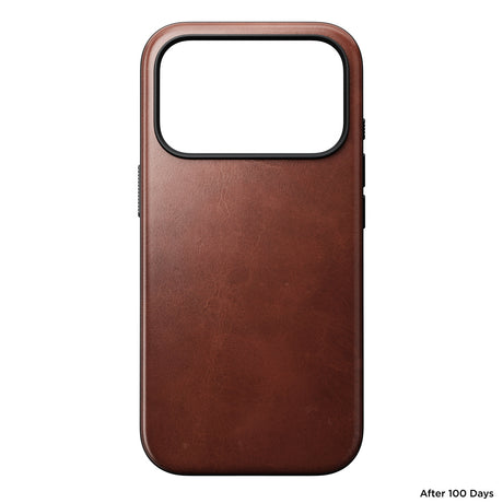 Nomad iPhone 17 Pro/iPhone 18 Pro Cover Modern Leather Case Horween Olde Dublin