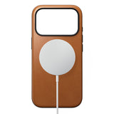 Nomad iPhone 17 Pro/iPhone 18 Pro Cover Modern Leather Case Horween Saddle