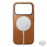 Nomad iPhone 17 Pro/iPhone 18 Pro Cover Modern Leather Case Horween Saddle