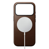 Nomad iPhone 17 Pro/iPhone 18 Pro Cover Modern Leather Case Brun