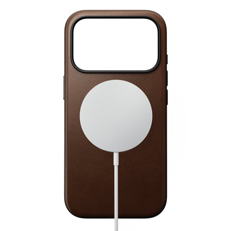 Nomad iPhone 17 Pro/iPhone 18 Pro Cover Modern Leather Case Brun