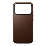 Nomad iPhone 17 Pro/iPhone 18 Pro Cover Modern Leather Case Brun