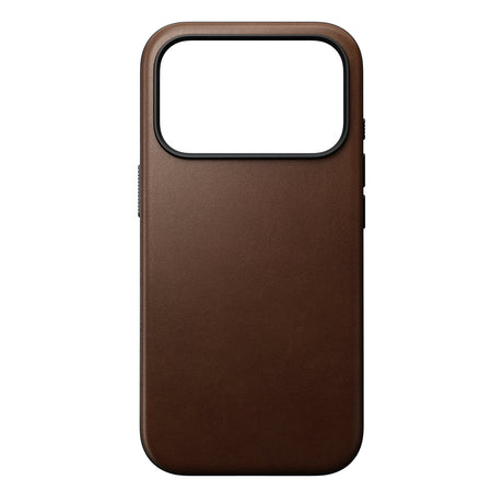 Nomad iPhone 17 Pro/iPhone 18 Pro Cover Modern Leather Case Brun