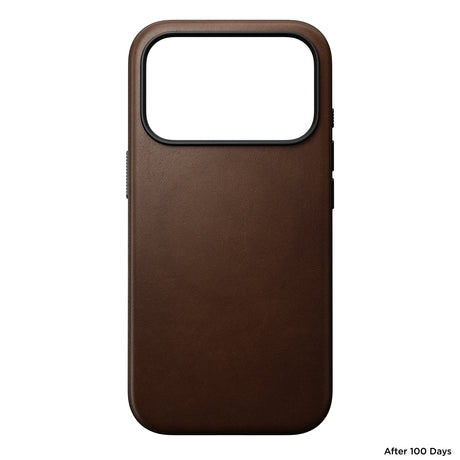 Nomad iPhone 17 Pro/iPhone 18 Pro Cover Modern Leather Case Brun