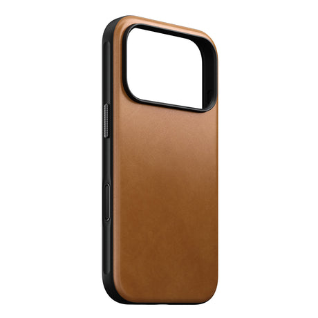 Nomad iPhone 17 Pro/iPhone 18 Pro Cover Modern Leather Case English Tan