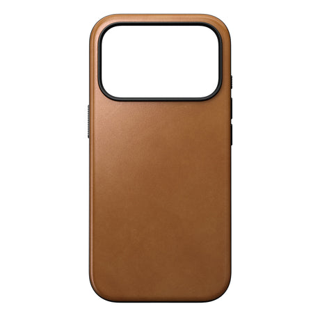 Nomad iPhone 17 Pro/iPhone 18 Pro Cover Modern Leather Case English Tan