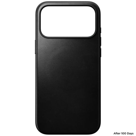 Nomad iPhone 17 Pro Max/iPhone 18 Pro Max Cover Modern Leather Case Horween Sort