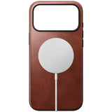 Nomad iPhone 17 Pro Max/iPhone 18 Pro Max Cover Modern Leather Case Horween Olde Dublin