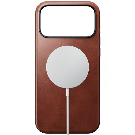 Nomad iPhone 17 Pro Max/iPhone 18 Pro Max Cover Modern Leather Case Horween Olde Dublin