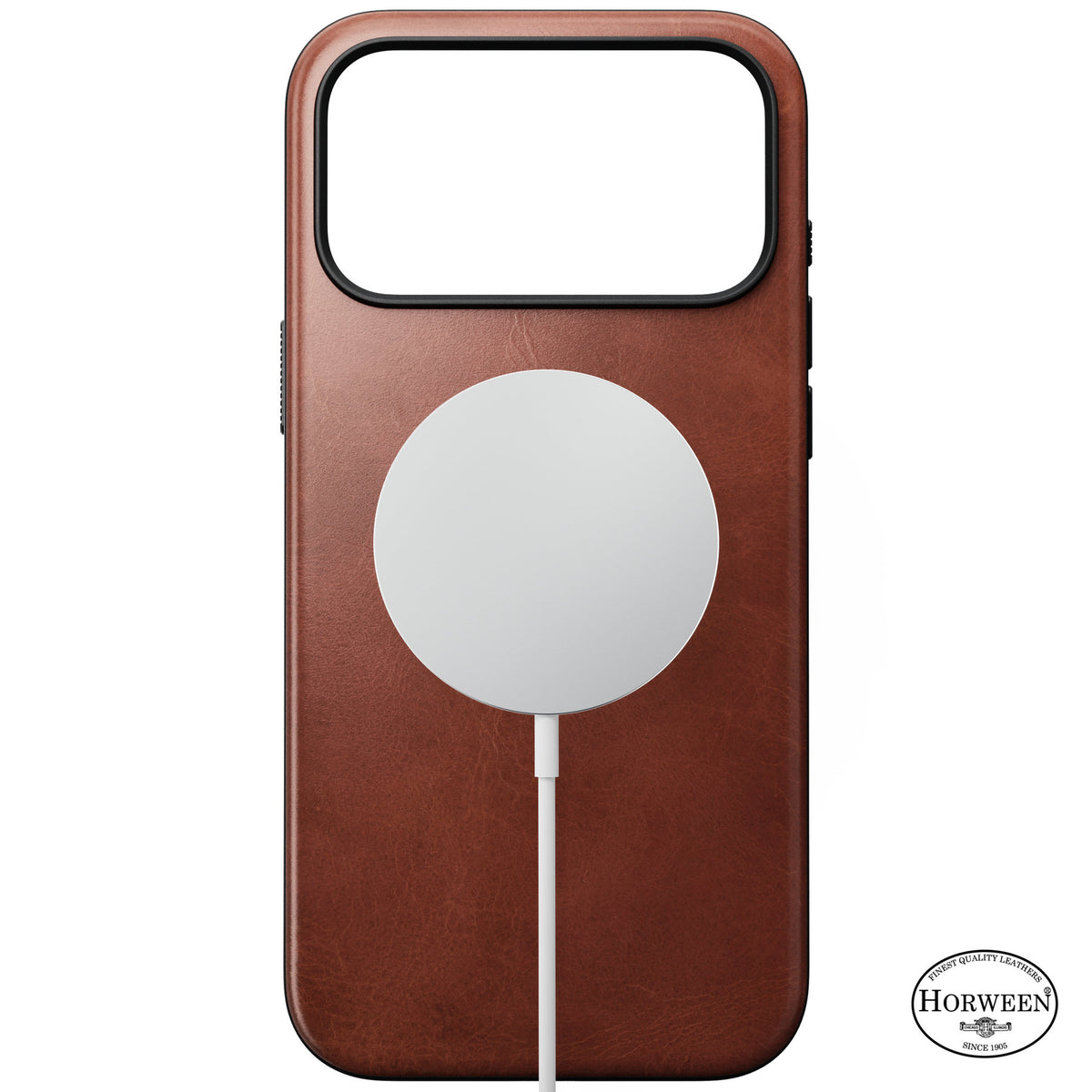 Nomad iPhone 17 Pro Max/iPhone 18 Pro Max Cover Modern Leather Case Horween Olde Dublin