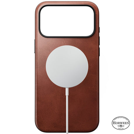 Nomad iPhone 17 Pro Max/iPhone 18 Pro Max Cover Modern Leather Case Horween Olde Dublin