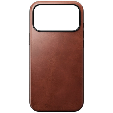 Nomad iPhone 17 Pro Max/iPhone 18 Pro Max Cover Modern Leather Case Horween Olde Dublin