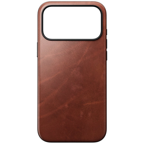 Nomad iPhone 17 Pro Max/iPhone 18 Pro Max Cover Modern Leather Case Horween Olde Dublin